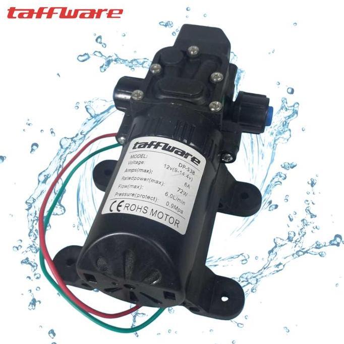 SANGSAKALA Taffware Pompa Air Mesin Cuci Mobil Motor Alat Steam Portable Elektrik Pump 12V 72W 130 P