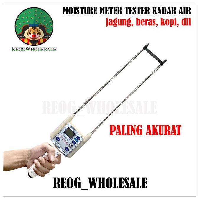 ZHOUCOZI Grain Moisture Meter (Tester kadar air jagung, beras, dll) - Putih