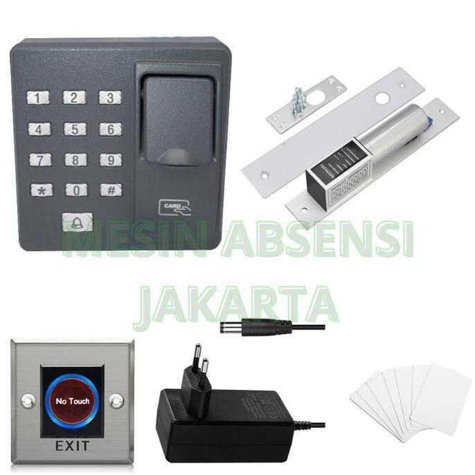 Rajaseller66 - zkteco x6 access control paket akses door fingerprint zkteco x6
