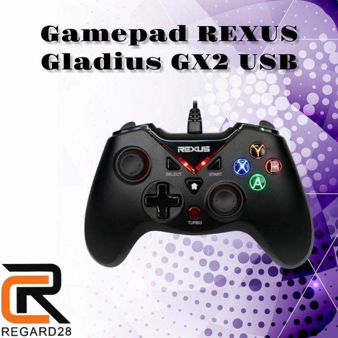 TERMURAH - Rexus Gamepad Gladius GX2/Gamepad Rexus For Android + PC + PS3