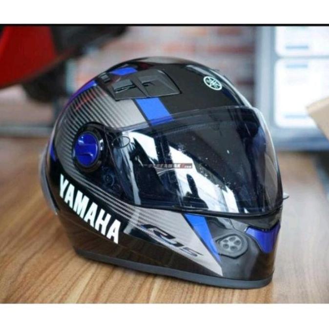TERBARU - HELM YAMAHA R15 CONNECTED ORIGINAL