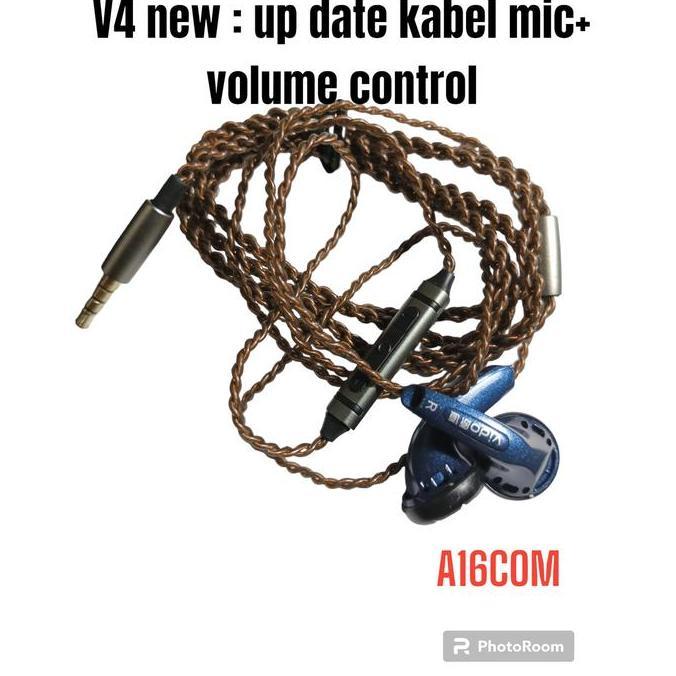 EARBUD VIDO MIC DIY RECABLE JACK LURUS V4new