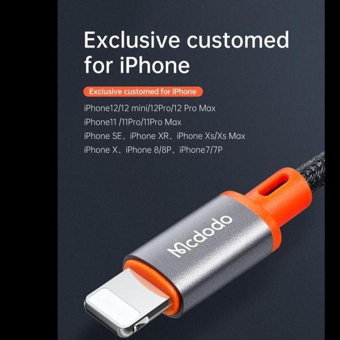 MCDODO CA-0780 KABEL AUDIO CONVERTER IPHONE TO HEADPHONE SPEAKER 3.5MM