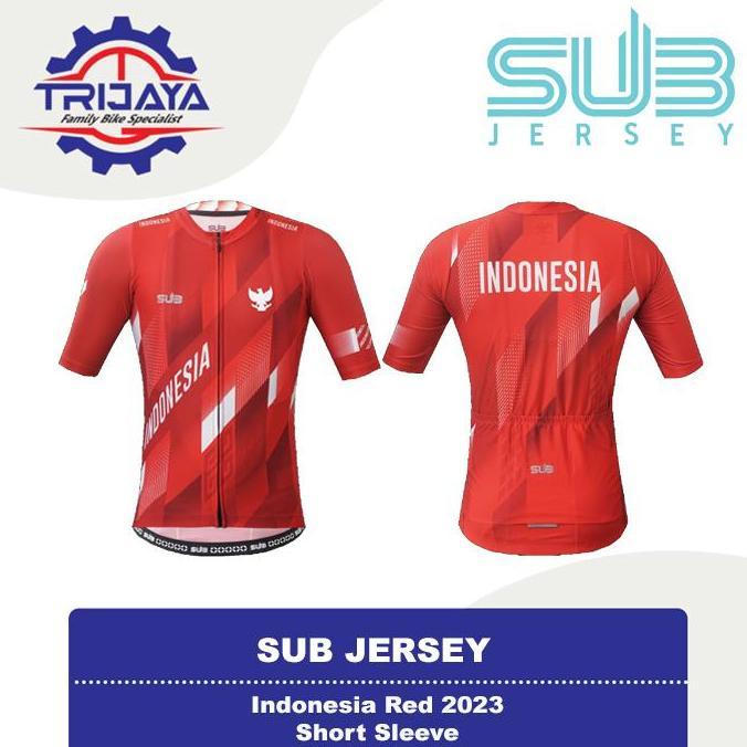 Bikes Sub Jersey Indonesia 2023 Short Sleeve Jersey Sepeda Premium Series