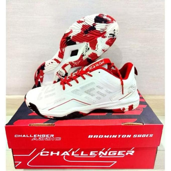 Sepatu Badminton Hiqua Hi-Qua New Challenger Addic Bulutangkis Unisex Ringan