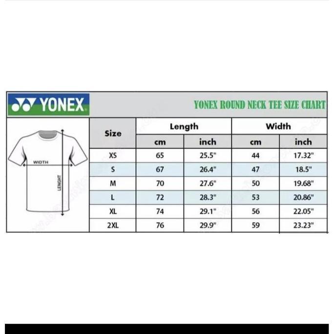 T- Shirt Yonex / Kaos Yonex Badminton Yonex Rm-1811 Original