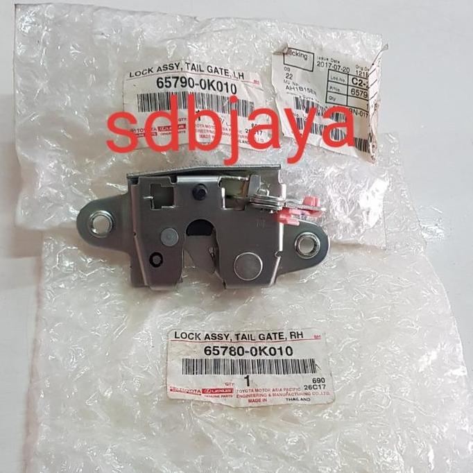 TERMURAH - kunci door lock bak pintu bagasi belakang hilux doble cabin original