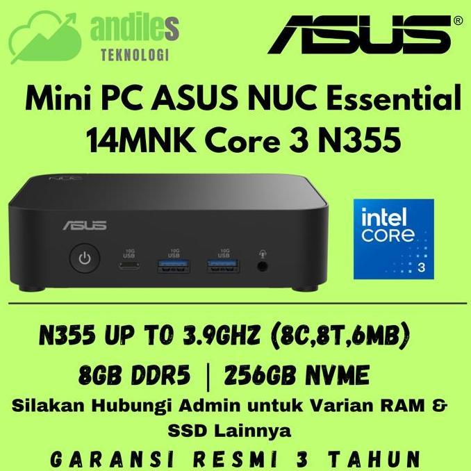 Mini Pc Asus Nuc N355 Nuc14Mnk35 | Intel Nuc Nuc14Mnk35 - Asus Mini Pc Core 3 - Asus Nuc Core I3