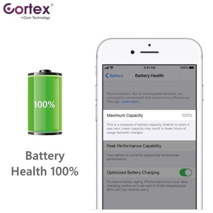 CORTEX BATERAI DOUBLE POWER REAL CAPACITY BATERAY 5 6 7 8 X Xs XsMax