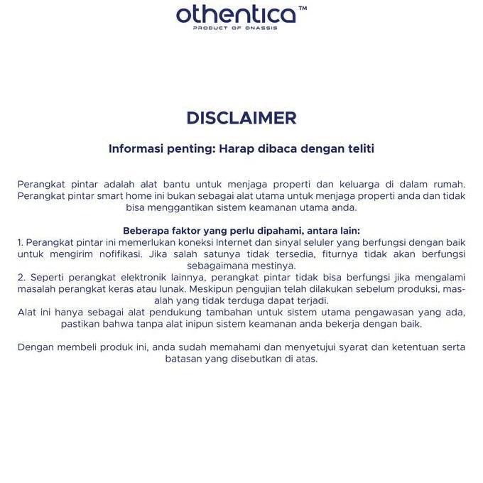 Promo Paket Bundling Onassis Smart Home Motion Sensor + Onassis Sirine Alarm