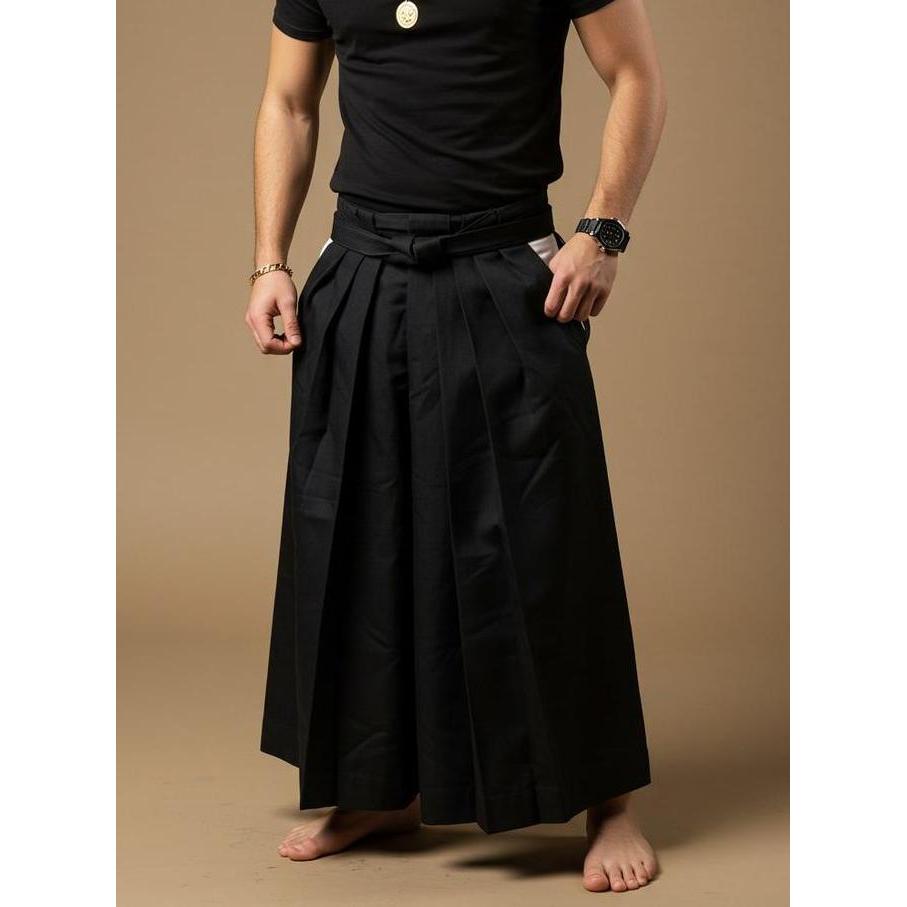 Celana Hakama Celana Silat Sholat Samurai Santai Katun LJ