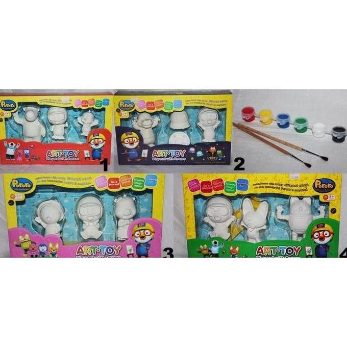 New | Art Toy Pigure Pororo Dan Kawan