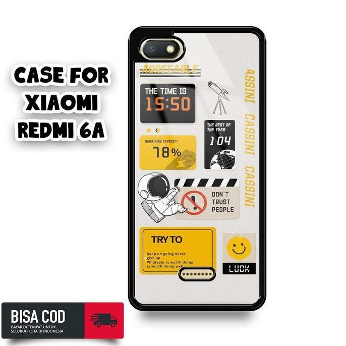 MJC - Case XIAOMI REDMI 6A [NASA TIKET] - Fashion Case XIAOMI - Case
