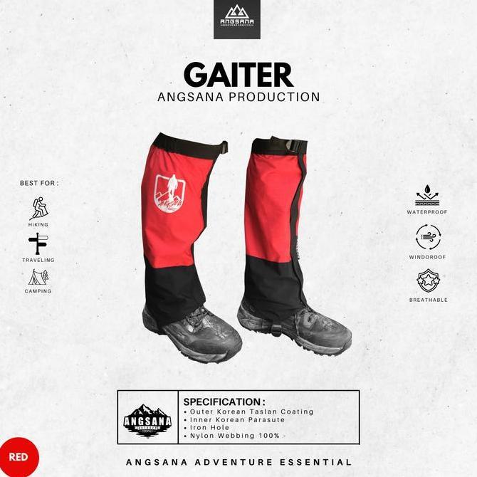 GAITER ANGSANA OUTDOOR RED