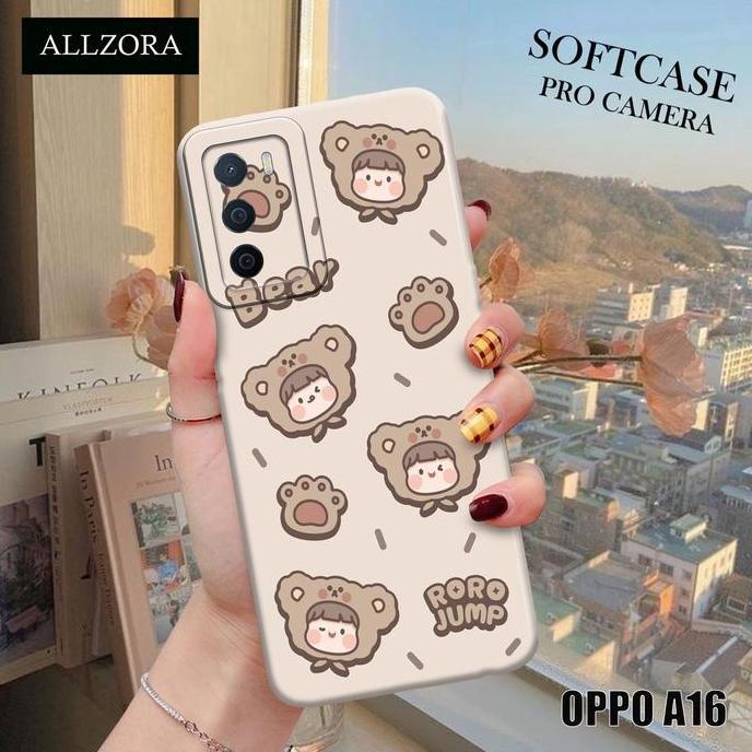 Softcase Hp Oppo A16 Terbaru - Casing Hp Oppo A16 Terbaru - Fashion