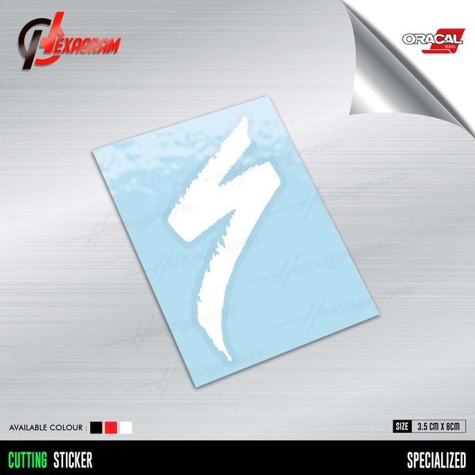Promo Cutting Sticker Sepeda Specialized Logo | Stiker Sepeda Specialized Cod