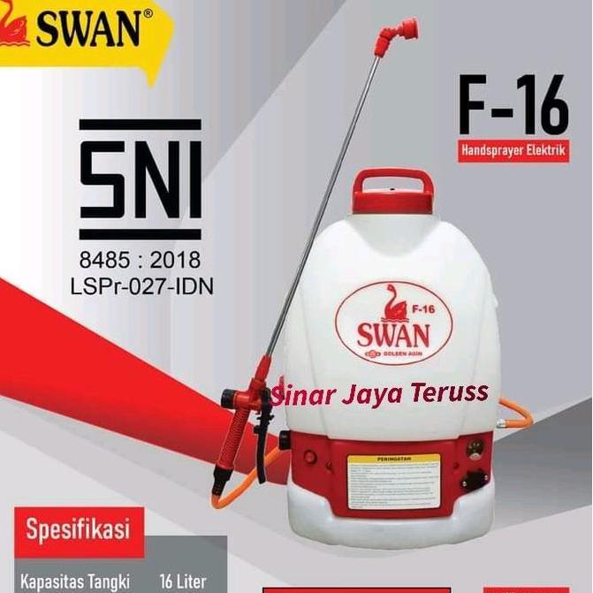 Sprayer Hama Elektrik Swan F 16 # Alat Semprot Sprayer Swan F 16 # Semprotan Hama dan Disinfektan # 