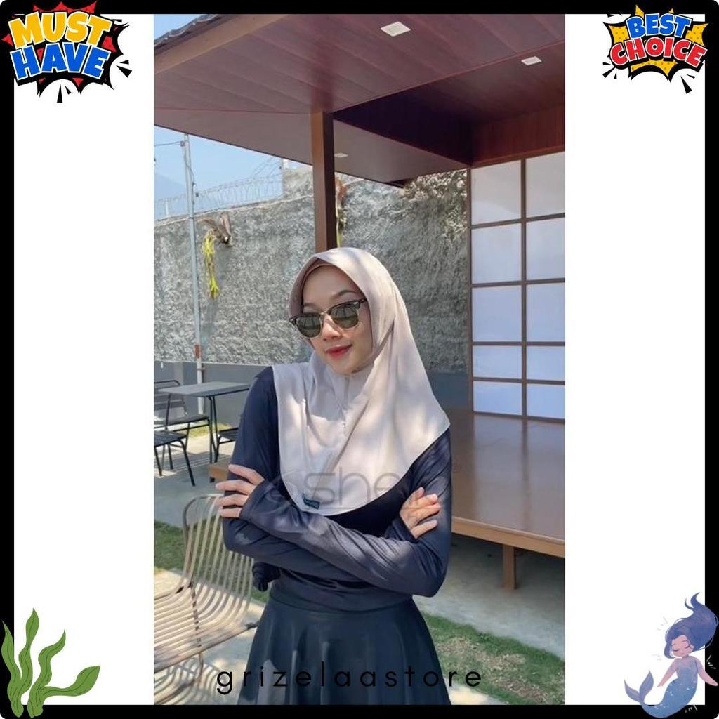 Shella Hijab - Bergo Sport Original Shella //Kerudung Olahraga Jersey Zoya