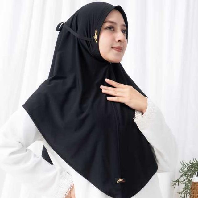 Juma Hijab Instan Jilbab Syria Tali Non Ped
