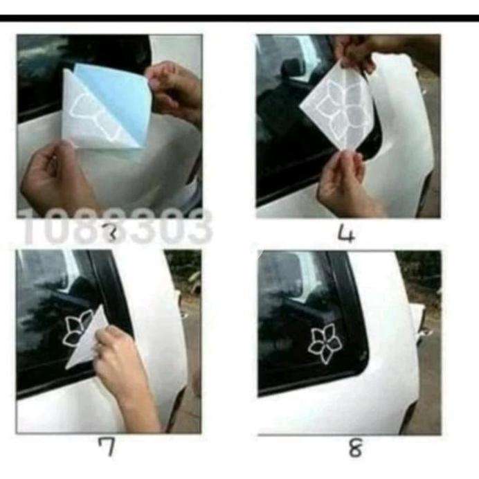 Stiker Racing Spion kaca Mobil new sticker spion racing