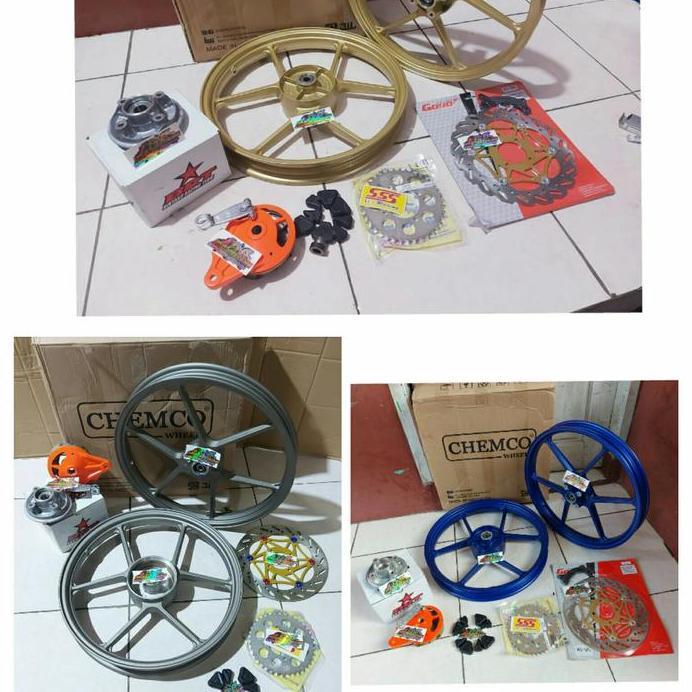 Velg BRT CHEMCO pnp tiger Gl Megapro rx king cb herex vixion old ninja