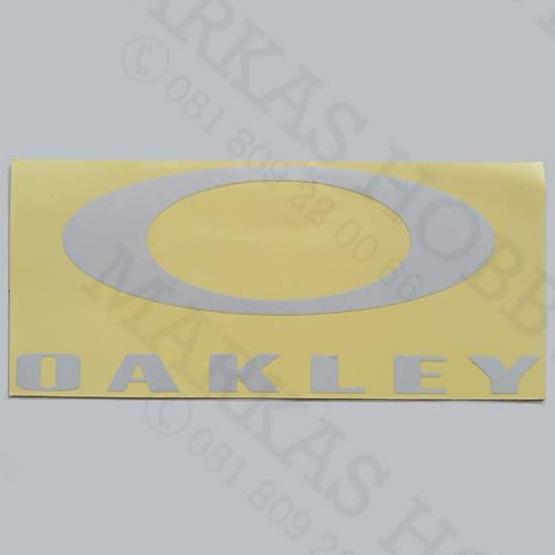 Stiker Oakley Outdoor Logo Cutting Aksesoris