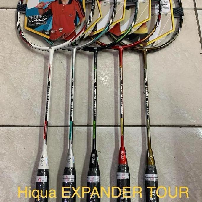 Raket Badminton Hiqua Xpander 5000/6000/7000/8000/9000 Kuat 32 Lbs Ori