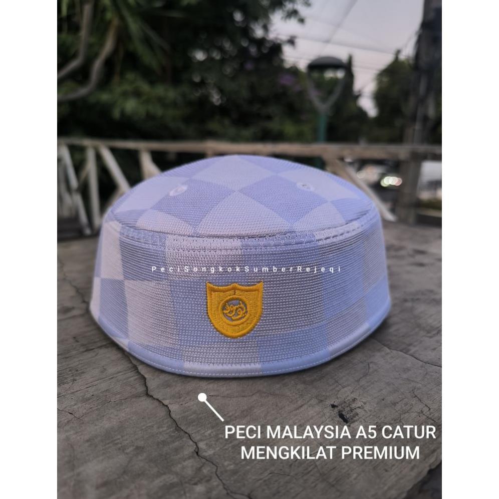 TERBARU Peci Malaysia A5 Catur Peci Malaysia Ameen Peci Malaysia Original Peci Malaysia Putih Peci M