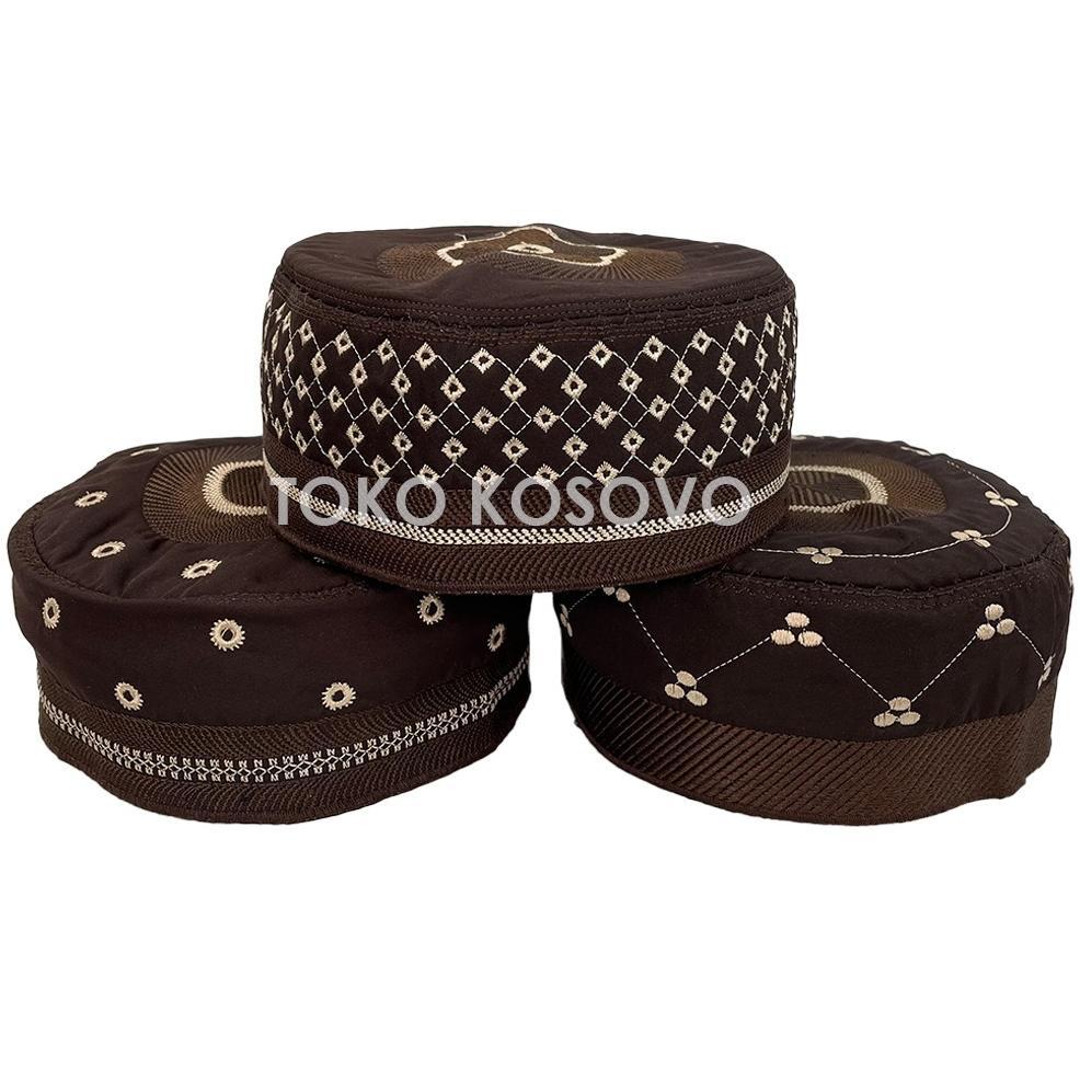 PROMO TERBARU Peci MADINAH BUGIS Haji Kopiah Medina Santri Pesantren Dewasa Anak Laki Motif Model Bo