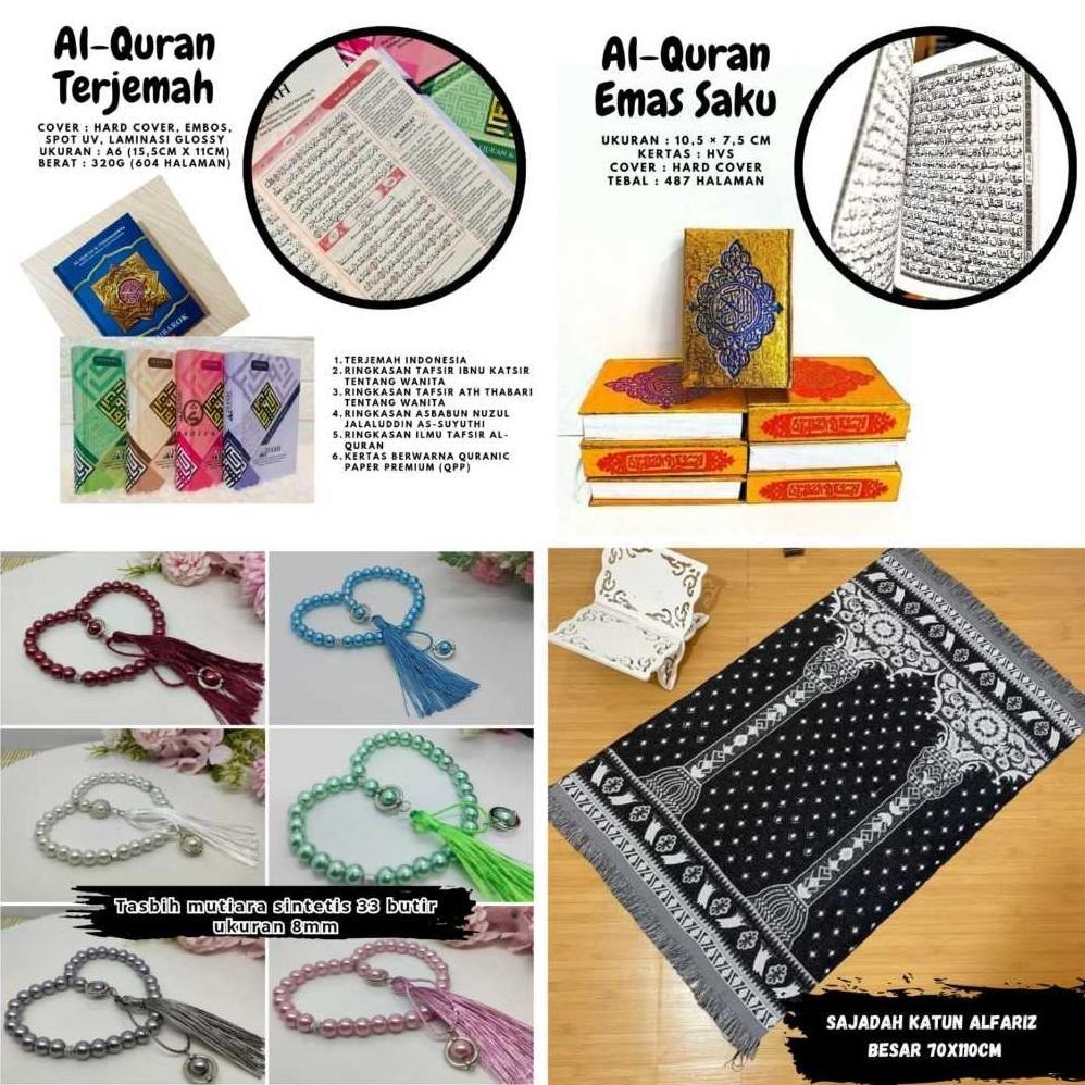 BEST SALE Hampers seperangkat alat sholat/ seperangkat alat sholat mahar/ seperangkat alat sholat se