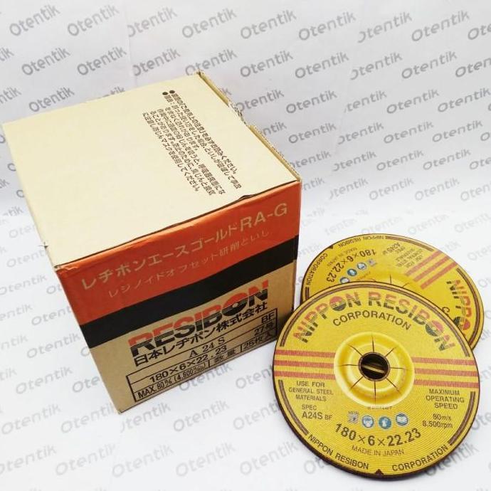 Ready NIPPON RESIBON 7" X 6 MM - NIPPON RESIBON BATU GERINDA POLES 7x6 - 7IN