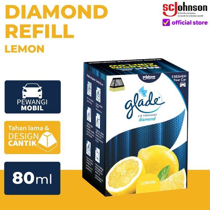 Promo Glade Diamond Lemon Refill 80Ml Cod