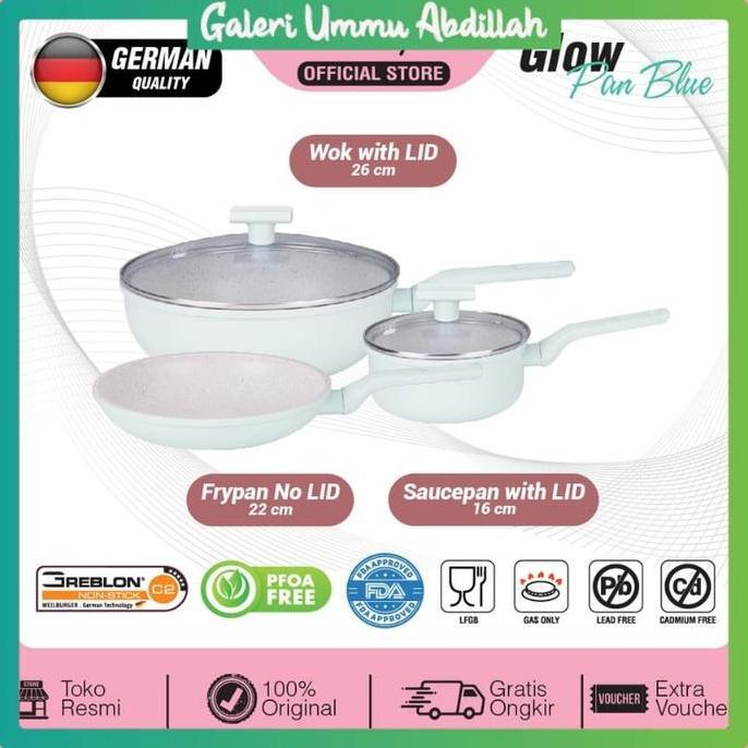 TERBARU - Glow Pan Steincookware