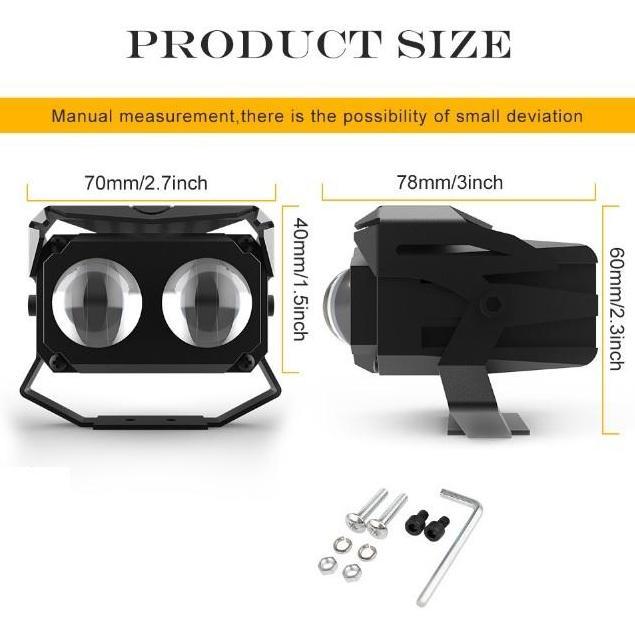 Lampu Tembak Sorot Led Laser Gun V12 M2 Lasergun Mt27 Mobil Motor D2