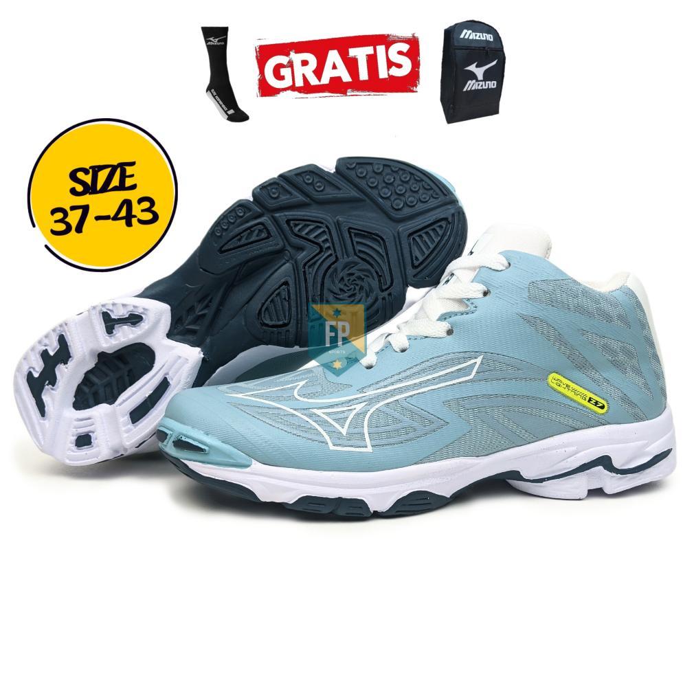 Sepatu volly pria Mizuno wlz 7 sepatu volly sepatu volly Wave lightning z7 cewek wanita mizuno