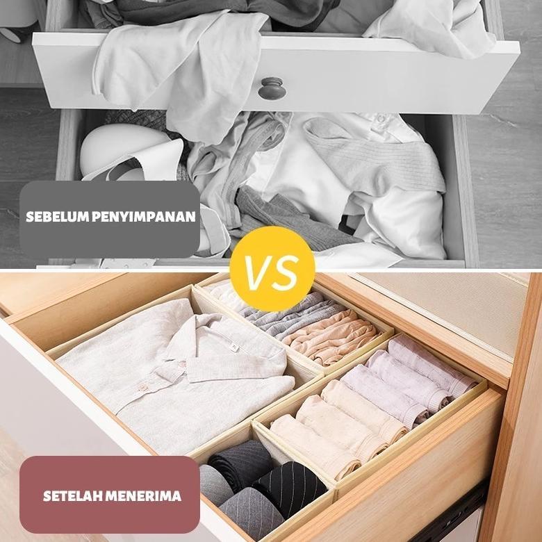 Premium Kotak Penyimpanan Serba Bisa/Penyimpan Ajaib/Kotak Kategori/Kotak Multifungsi/Organizer Lema