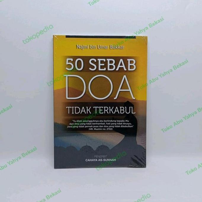 Buku 50 Sebab Doa Tidak Terkabul