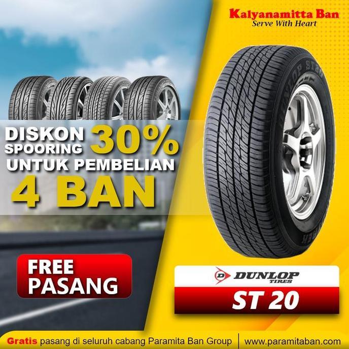 Ban Dunlop 235/60 R16 ST20 Ban Mobil Rush, Terios Ring 16