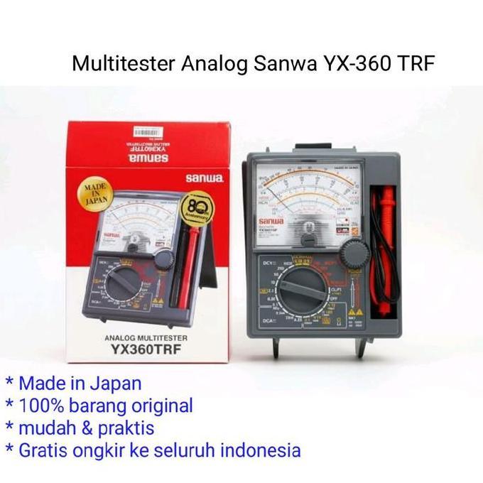 MULTI TESTER ANALOG SANWA YX360TRF AVOMETER