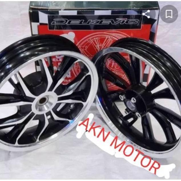 Velg DELKEVIC vario 125 vario 150 ring 14 depan 250 belakang 300 1 set Accessories