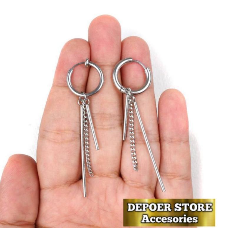 Garansi Anting Bts Bahan Stainless Steel (Premium)