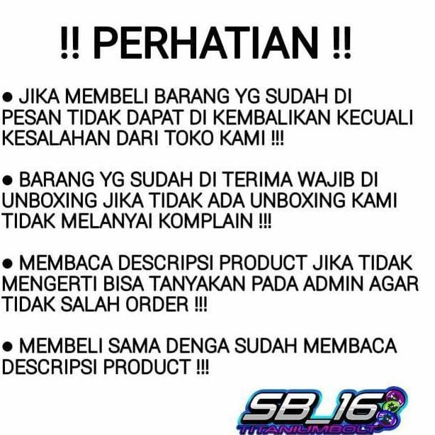 AS RODA DEPAN XMAX FULL TITANIUM