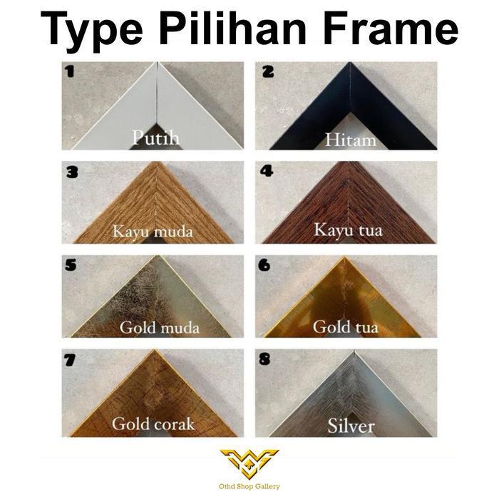 Othd Shop Gallery Lukisan Seni Bertekstur 3D Seni Kanvas Padang Rumput Bunga Liar Lukisan Bunga Asli