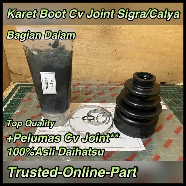 DISKON KARET BOOT AS RODA CV JOINT SIGRA / CALYA DALAM 100% ASLI DAIHATSU 