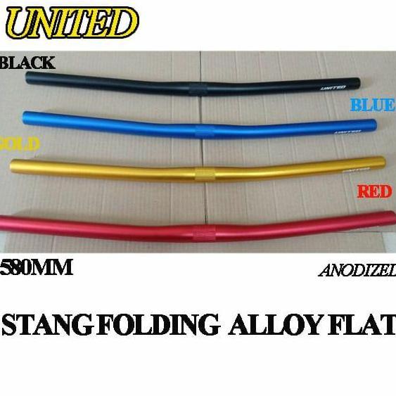 Promo Handle Bar Folding Raze Flat Bar 580Mm Alloy Cod