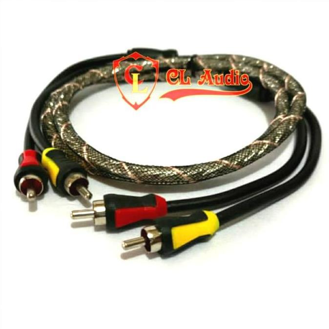 kabel rca mobil / Kabel Rca audio mobil MOMENTUM 1Meter