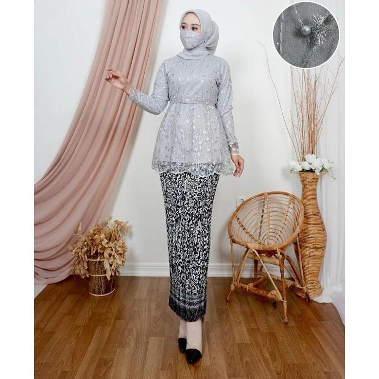 PREMIUM Set Kebaya Modern - Baju Kebaya Wisuda - Kebaya Pesta Modern - Kebaya Wisuda Modern - Kebaya