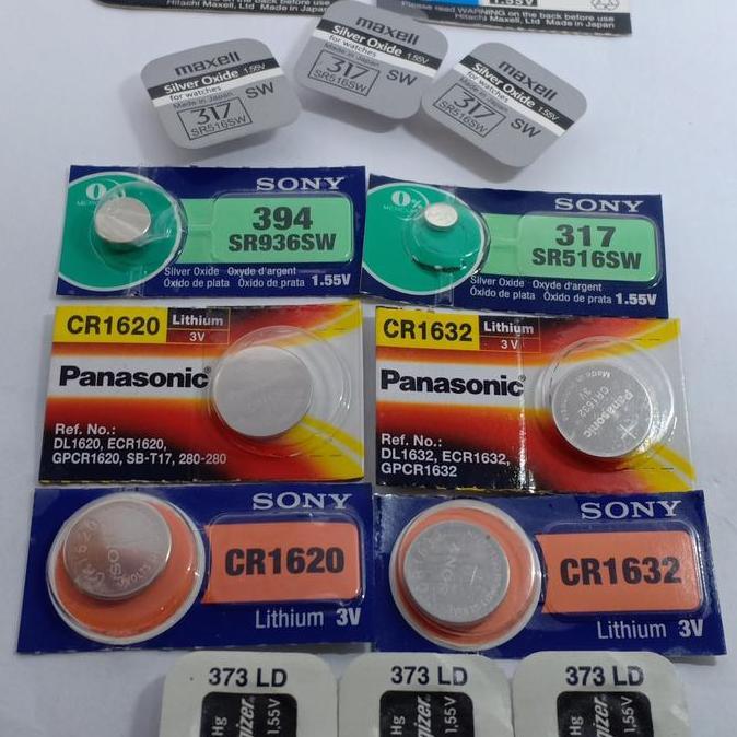 baterai battery jam tangan original