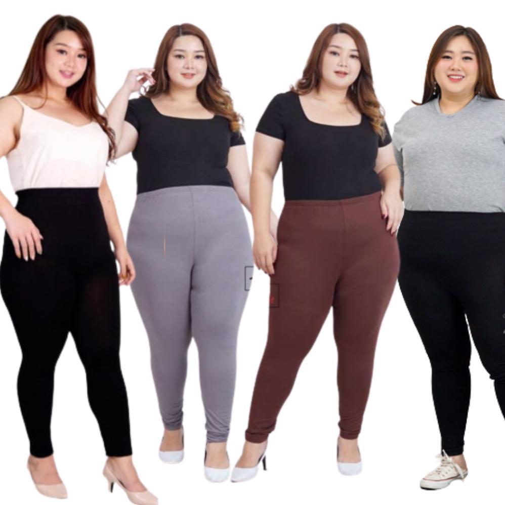 HOT Legging Wanita Jumbo Tebal Premium Celana Legging Jumbo Tebal Import Celana Legging Wanita Jumbo