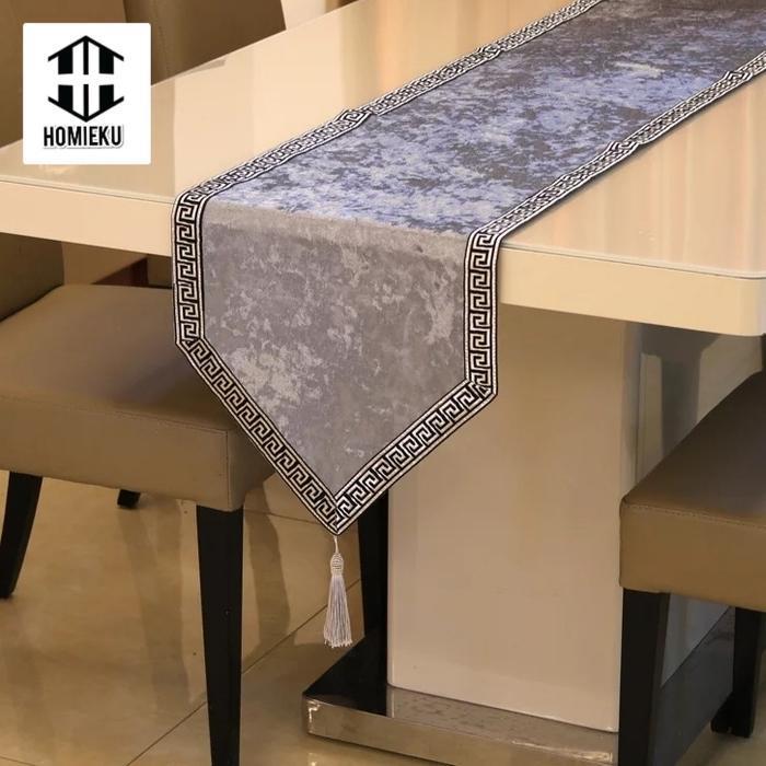 Table Runner panjang 350 cm 3,5 meter Taplak Meja Panjang Mewah